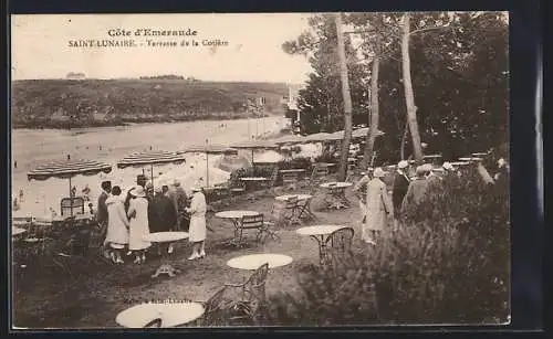 AK Saint-Lunaire, Terrasse de la Cotère sur la Côte d`Émeraude