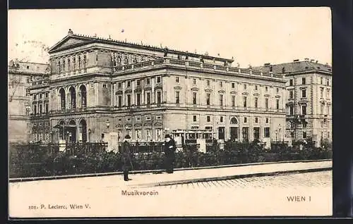 AK Wien, Gebäude des Musikvereins