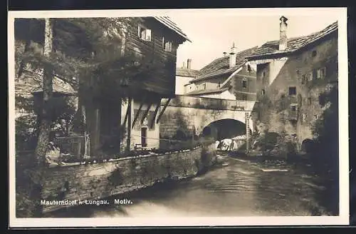 AK Mauterndorf im Lungau, Motiv in der Ortschaft