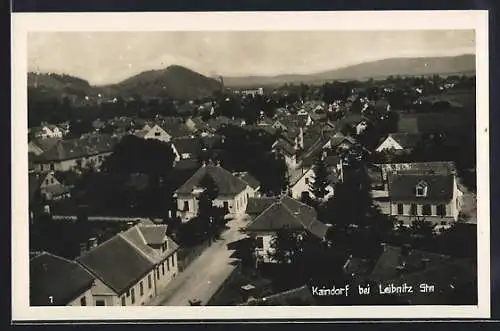 AK Leibnitz /Stm., Ortsansicht aus der Vogelschau