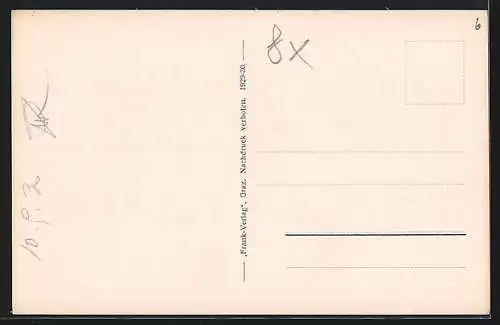 AK Gröbming, Totalansicht mit Stoderzinken