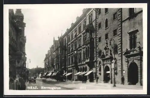 AK Graz, Blick in die Herrengasse