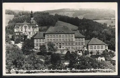 AK Tannwald, Blick auf die Landesgruppenluftschutzschule