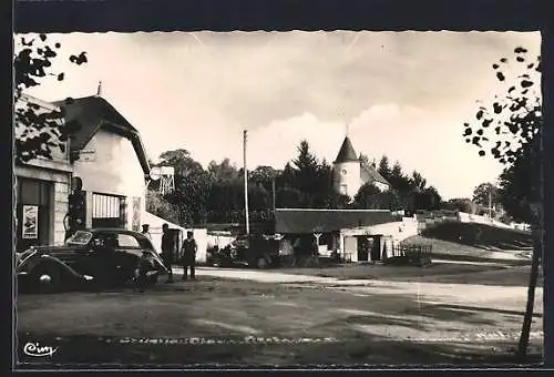 AK St-Saulge /Nièvre, Champ de Foire