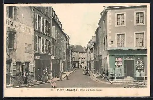 AK Saint-Saulge, Rue du Commerce