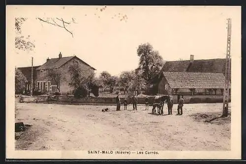 AK Saint-Malo /Nièvre, Les Carrés