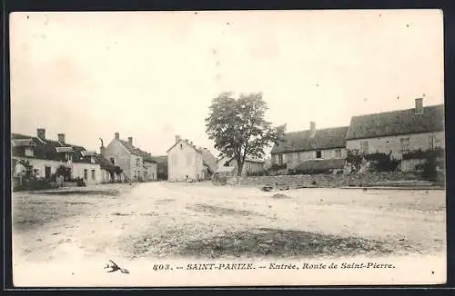 AK Saint-Parize, Entrée, Route de Saint-Pierre