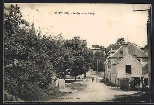 AK Saint-Loup, Le Centre du Bourg