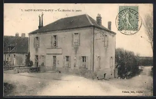 AK Saint-Martin-du-Puy, Le Bureau de poste