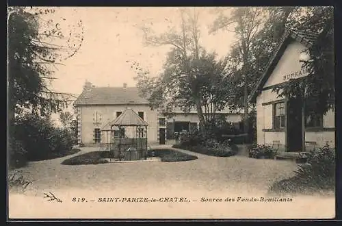 AK Saint-Parize-le-Chatel, La Source des Fonds-Bouillants