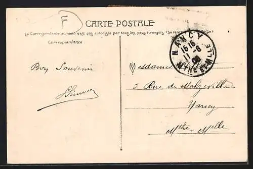 AK Prémery, Grande Rue, Strassenpartie