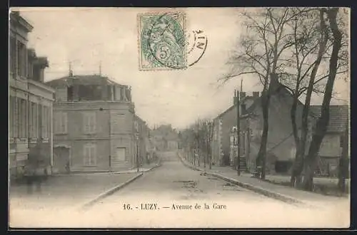 AK Luzy, Avenue de la Gare