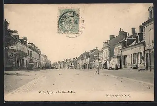 AK Guérigny, La Grande-Rue