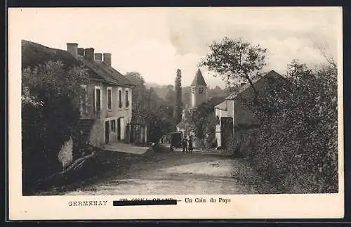 AK Germenay /Oisy-le-Grand, Un Coun du Pays