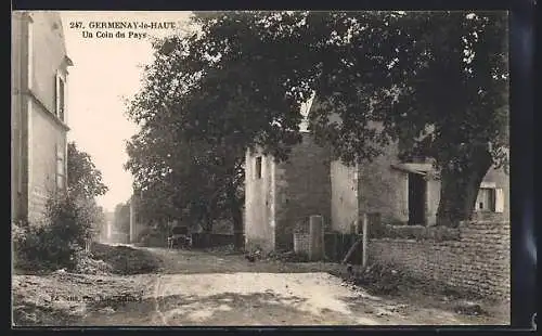 AK Germenay-le-Haut, un Coin du Pays