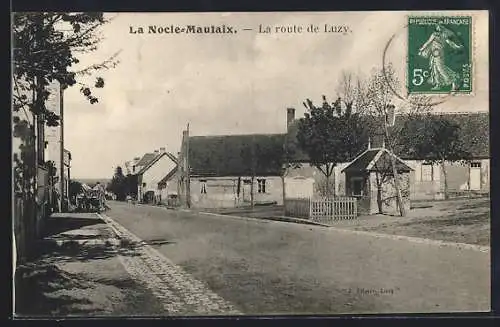 AK Nocle-Maulaix, La route de Luzy