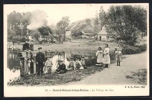 AK Saint-Honoré-les-Bains, Le Village du Seu