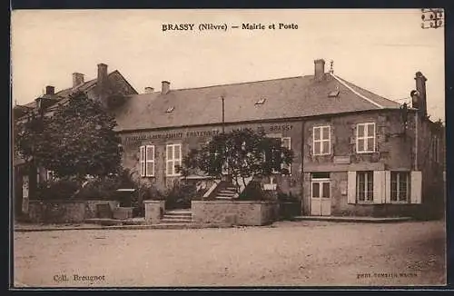 AK Brassy, Mairie et Poste