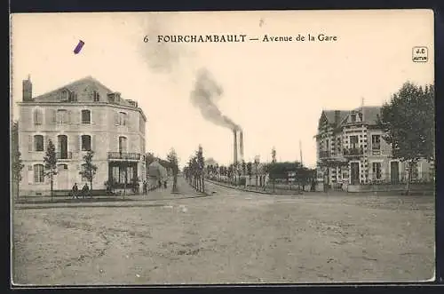 AK Fourchambault, Avenue de la Gare