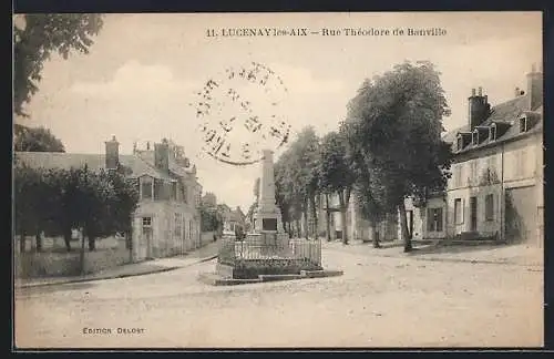 AK Lucenay les-Aix, Rue Théodore de Banville