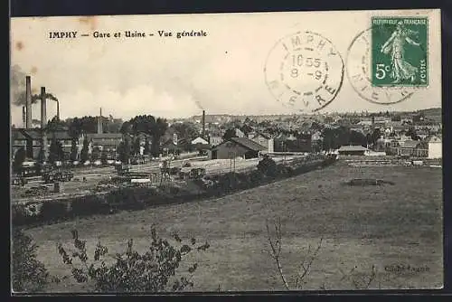 AK Imphy, Gare et Usine, Vue générale