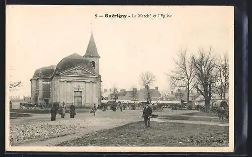 AK Guérigny, Le Marché et l`Eglise