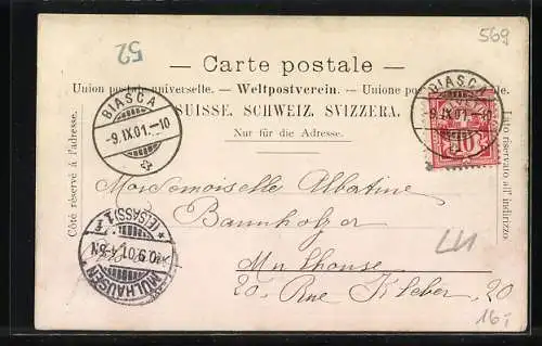 AK Luzern, Eidg. Schützenfest 1901, Festhütte