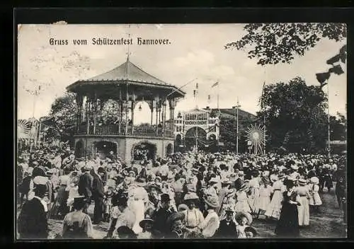 AK Hannover, Besucher auf dem Schützenfest