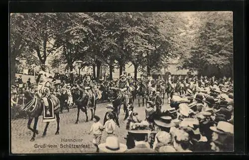 AK Hannover, Schützenfest, Reiterparade