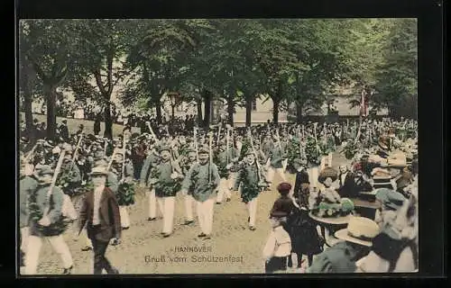 AK Hannover, Parade beim Schützenfest