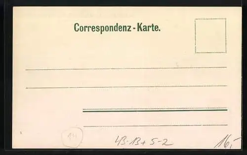 AK Kreibitz i. B., Weltall und Menschheit, Johann Müller's Verlags - und Sortimentbuchhandlung