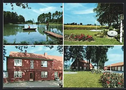 AK Ellenstedt, Ferienbauernhof Eichenhof, Bes. Fam. Heinrich Thöle, Stechpalmenweg 6, Aussenansichten