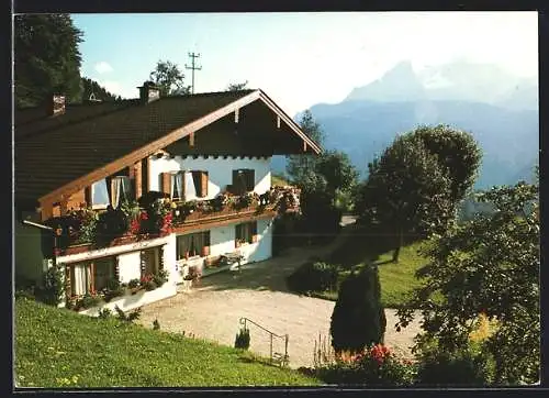 AK Schönau am Königssee, Fremdenheim Bernhäusl Lochner, Vorderbrandstr. 61