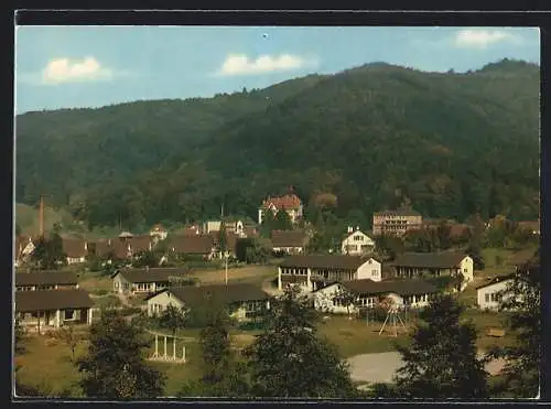 AK Sulzburg /Baden, SOS-Kinderdorf Schwarzwald aus der Vogelschau