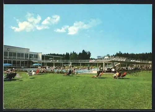 AK Bad Füssing, Johannesbad, Klinik Dr. Zwick, Thermalhallen und Freibad