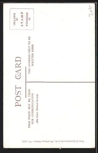 AK Belfast, High Street, Strassenbahn