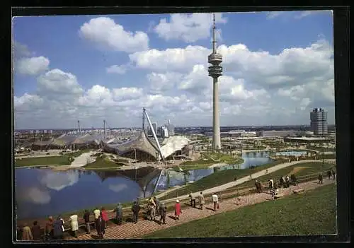 AK München, Totale vom Olympiapark