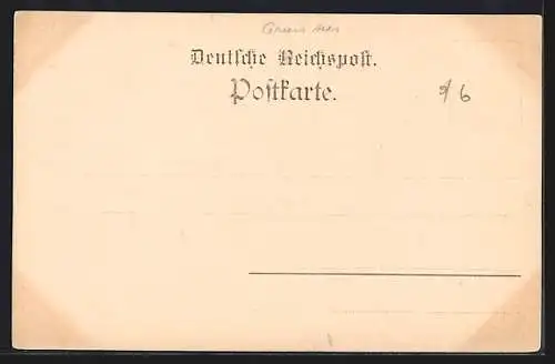 AK Hildesheim, Rathaus mit Brunnen