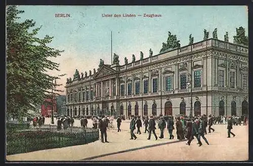 AK Berlin, Unter den Linden, Zeughaus