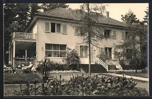 AK Neuglobsow, FDGB-Ferienheim Haus Waldfrieden