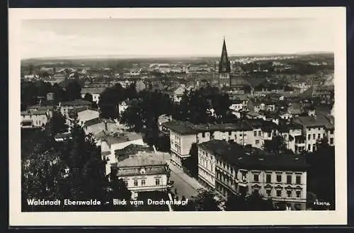 AK Eberswalde, Blick vom Drachenkopf