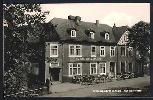 AK Stützerbach / Thür. Wald, HO-Gaststätte Erholung