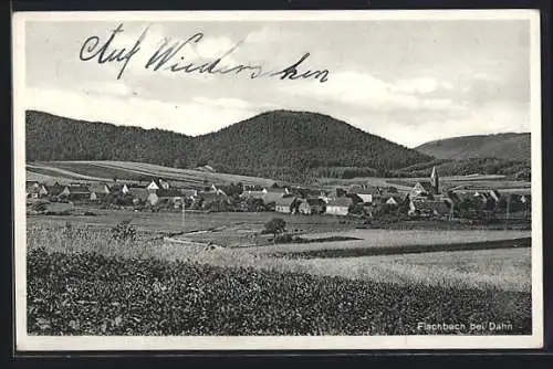 AK Fischbach / Dahn, Strasse zum Ortseingang