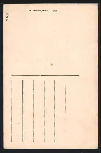 AK Wien, Stefansturm vom Graben aus