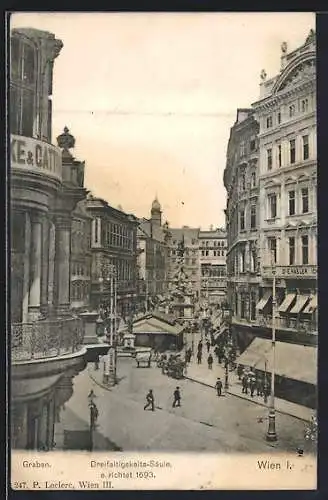 AK Wien, Graben mit Dreifaltigkeitssäule