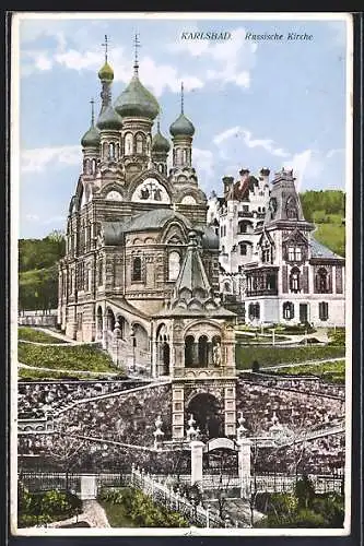 AK Karlsbad, Die Russische Kirche