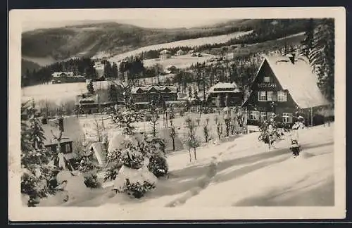 AK Bedrichov, Spindleruv Mlyn, Krkonose, Ortsansicht