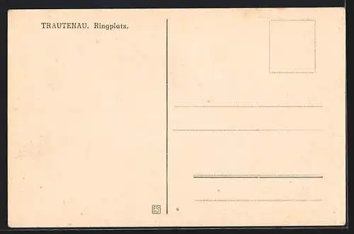 AK Trautenau, Unter den Lauben am Ringplatz