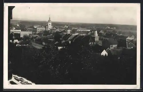 AK Hohenbruck, Ortsansicht aus der Vogelschau