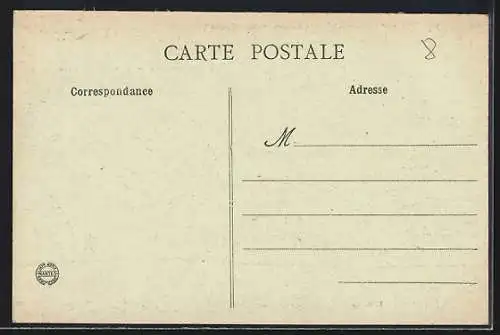 AK Rennes, Le Champ-Dolent, vieux quartier avec maisons et lampadaires